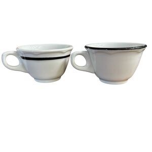 2 Jackson China Restaurant Ware Coffee Cups